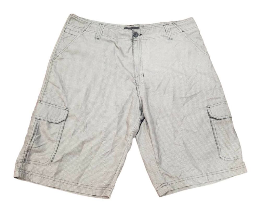 Burnside Gray Cargo Light Weight Shorts | Size 36